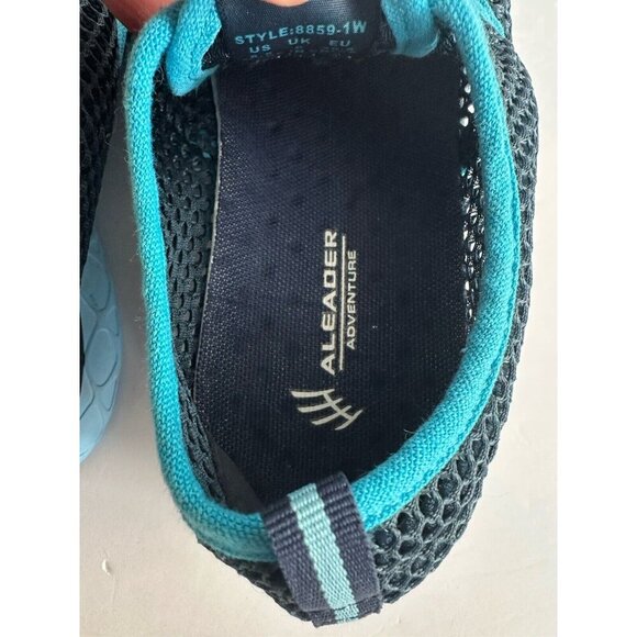 Aleader Womens Water Shoes Size 8.5 M Blue Lace-up Quick Dry Lightweight NWOB - Picture 8 of 11